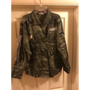 Gimmicks camo military jacket