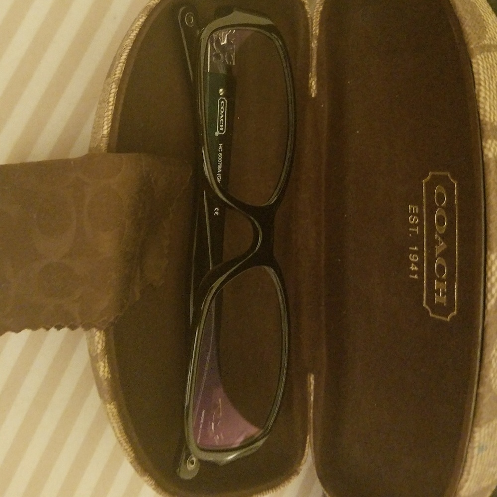 Authentic coach glasses