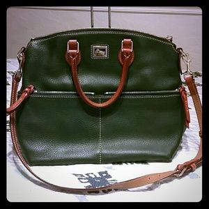 Dooney and Burke Dillen Double Pocket Satchel