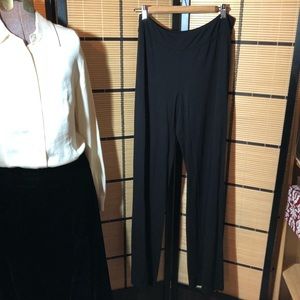 Black J Jill S Wearever pants, flowy and chic