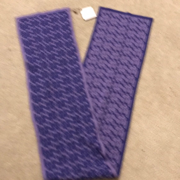 Accessories - Coach purple scarf Accessories - Coach purple scarf