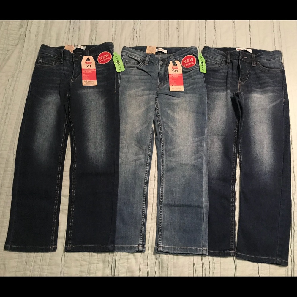 Boys Levi’s Jeans 511 Slim NWT - Size 7