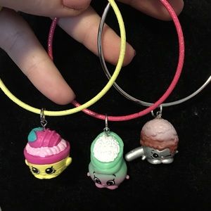 Shopkins Bangle Bracelet Set