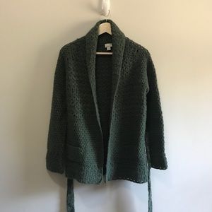 Cardigan sweater