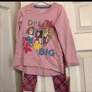 Brand New Disney Princess Two Piece Outfit Size 3T