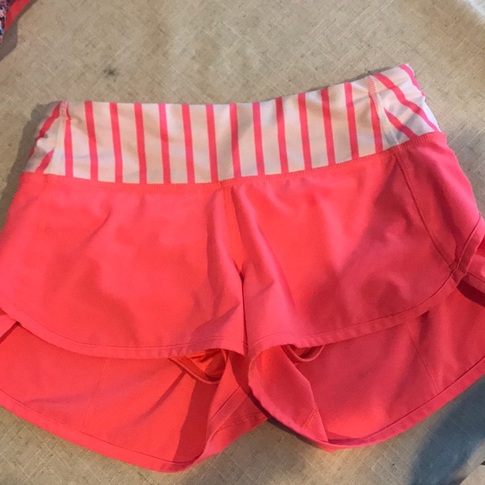 lululemon speed shorts
