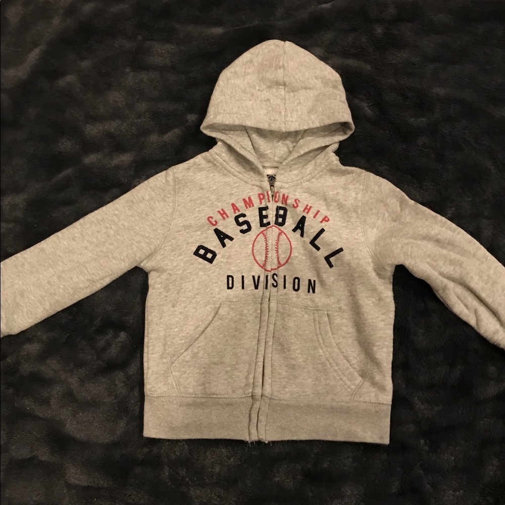 Baseball Hoodie Full Zip
