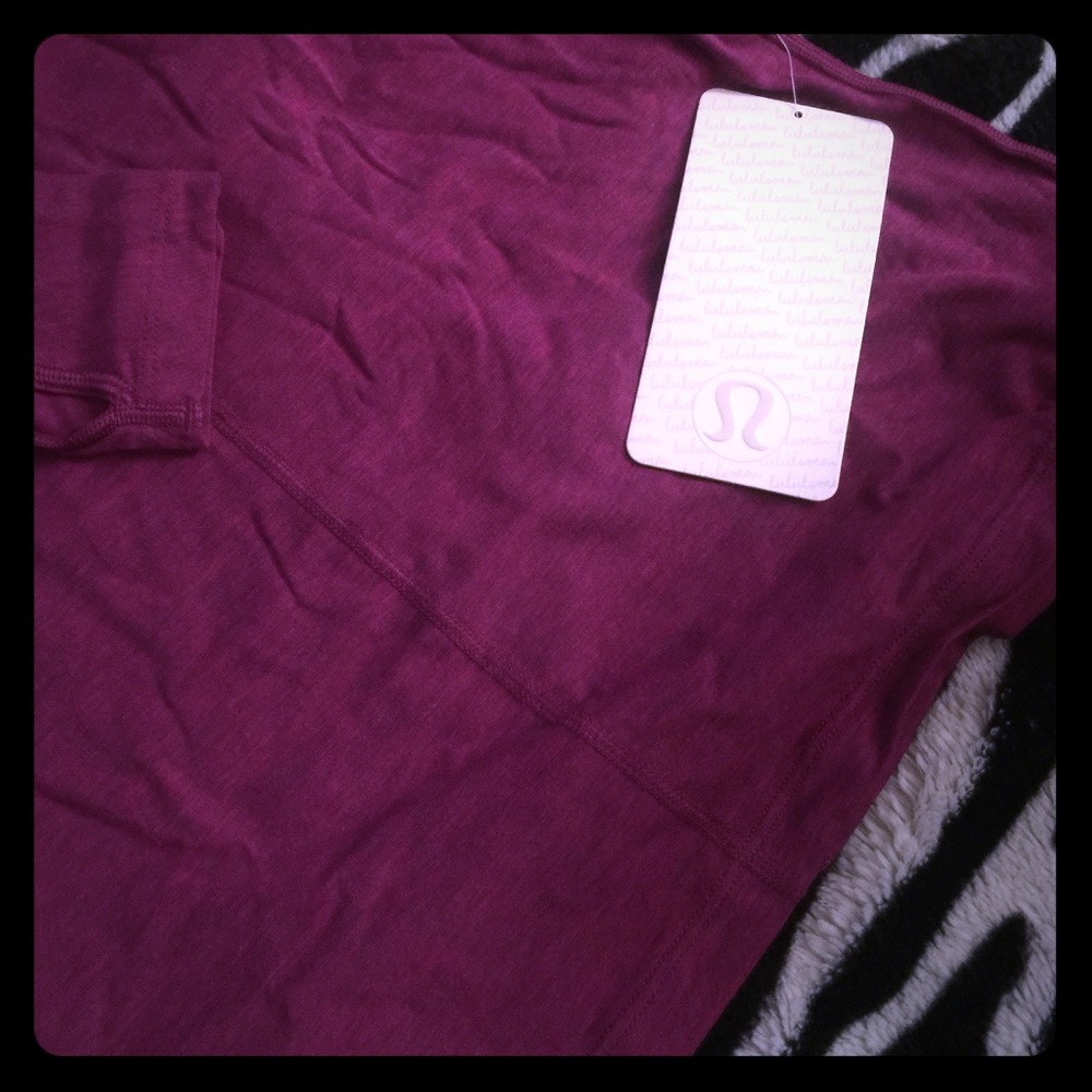 Lululemon Trapeze NWT. Heather Purple