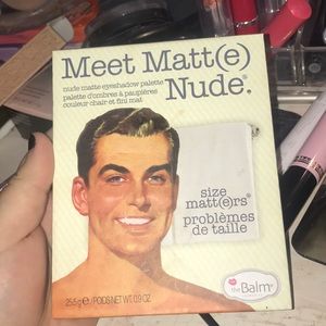 The balm Meet Matt Nude Pallet