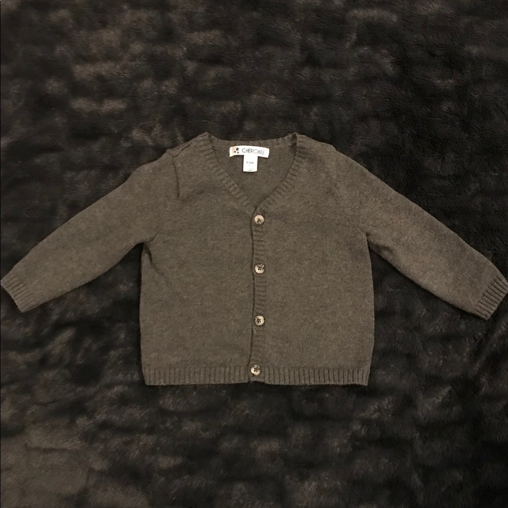 6-9 month Elbow Patch Cardigan