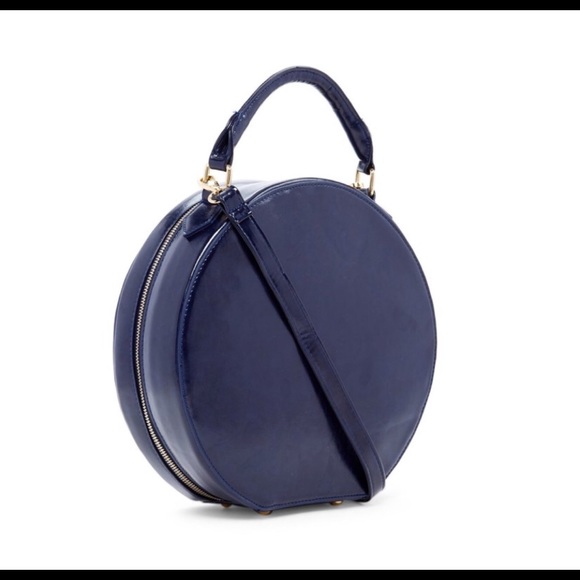 Vintage style hat box satchel - Picture 2 of 5