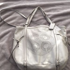 Coach, Pearl White Purse