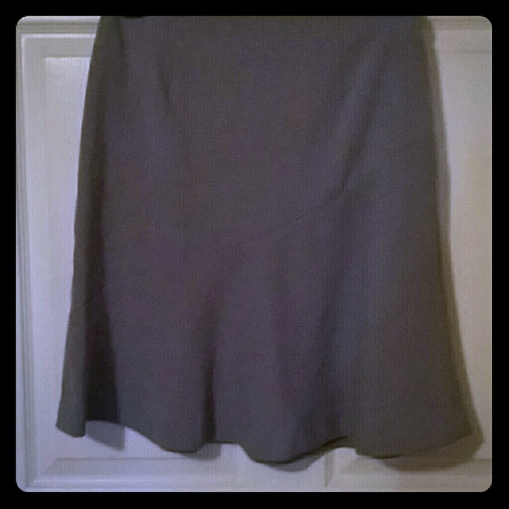 Gray skirt
