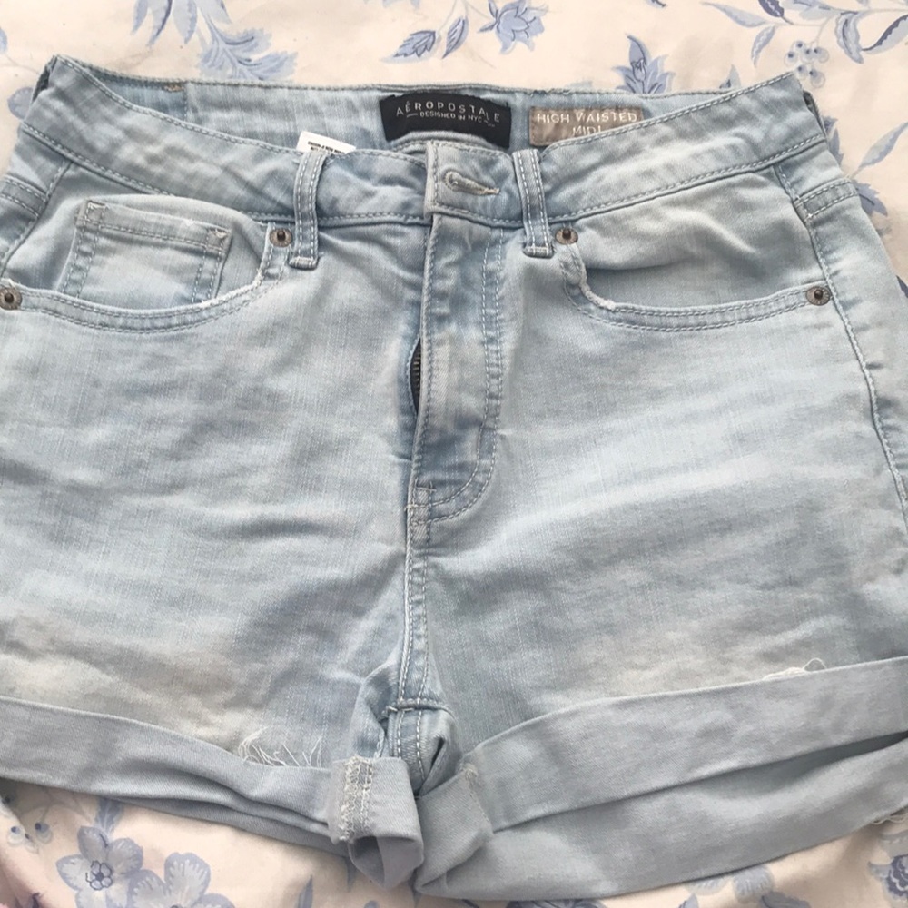High waisted shorts