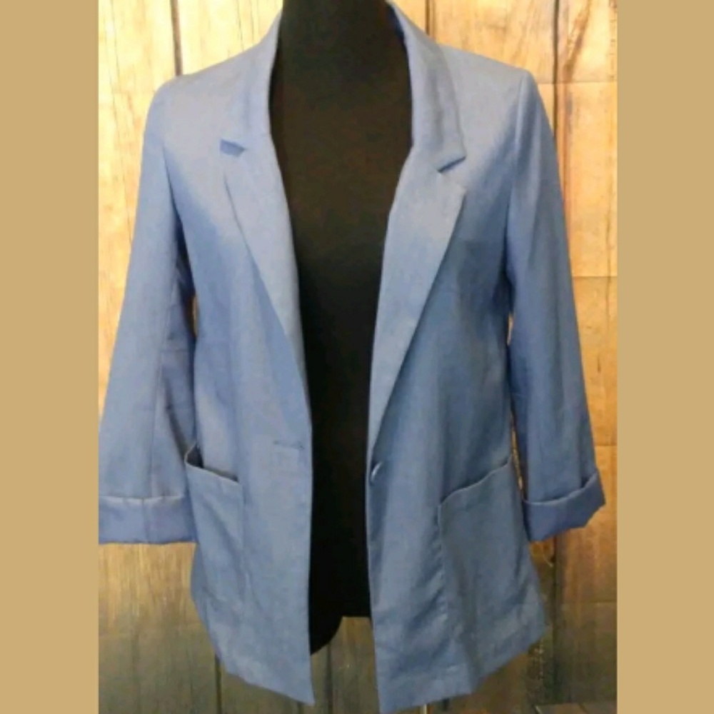 H&M Chambray Blazer