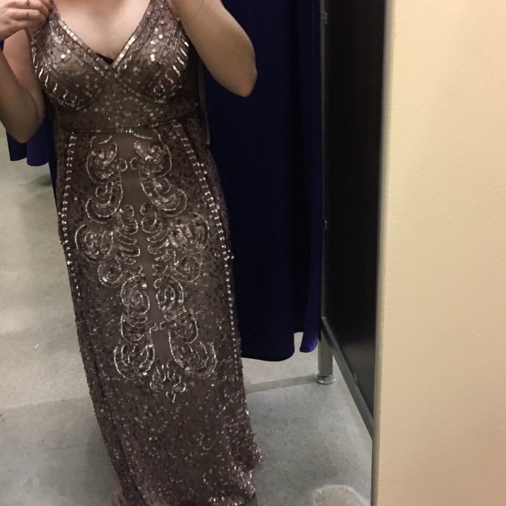 Sequins embellished Prom Dress