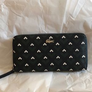 Lacoste zip wallet