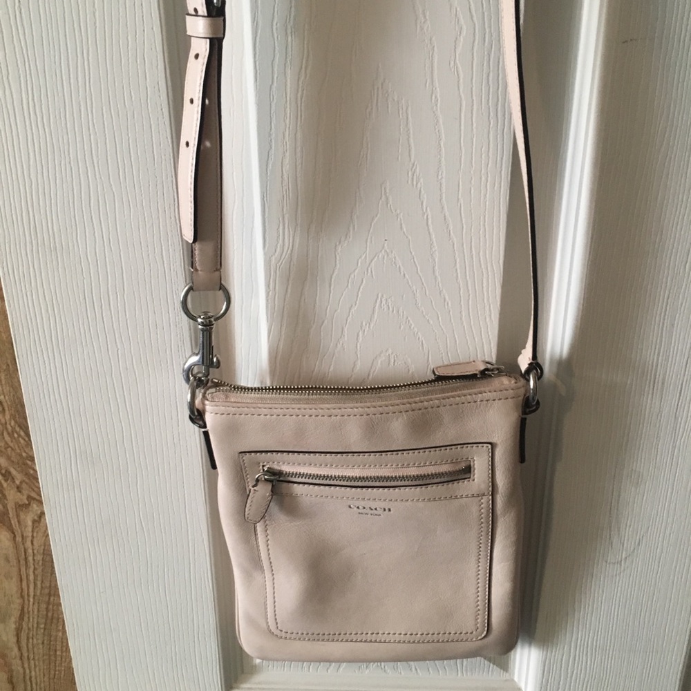 Coach leather cross body