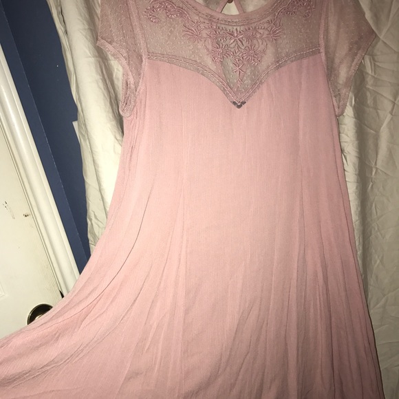 Blush pink flowy dress - Picture 5 of 5
