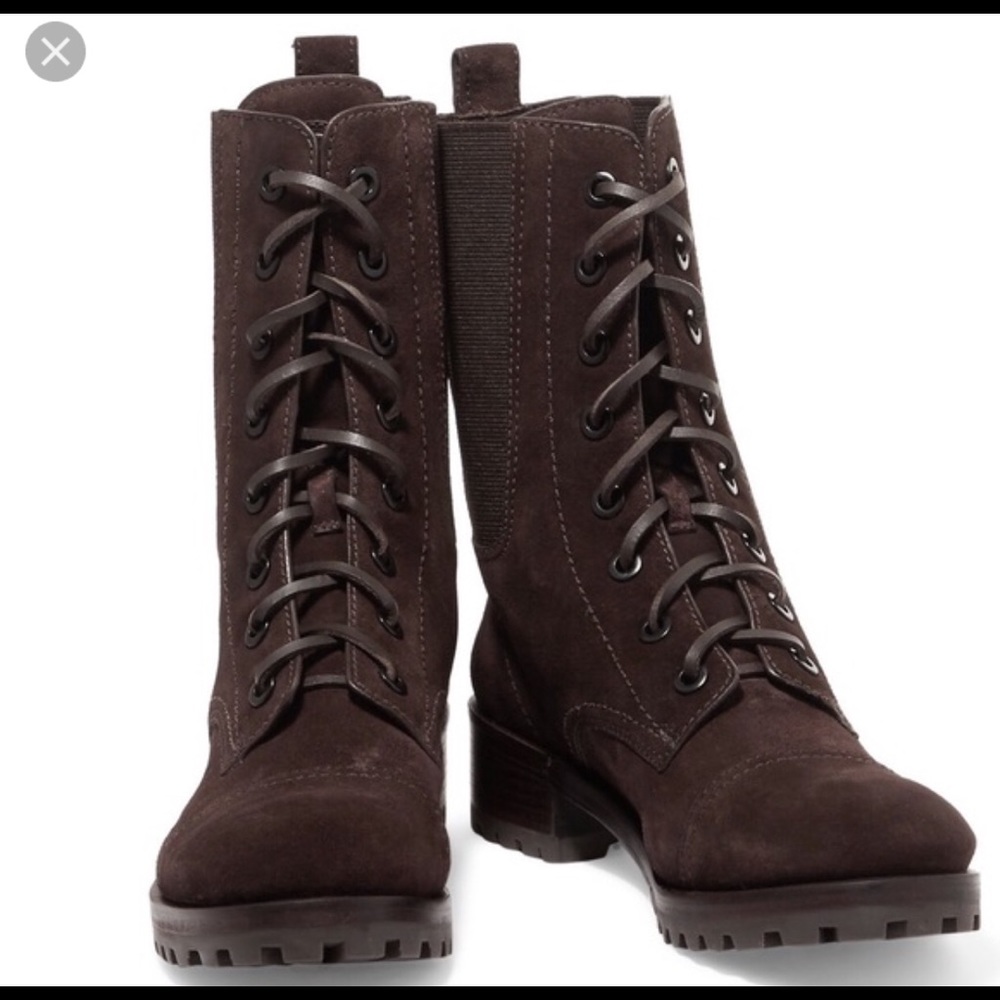 BRAND NEW TORY BURCH BROOME COMBAT BOOTS