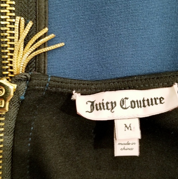JCouture Sheath  Dress with Gold Zipper β’ Stretchy - Picture 6 of 7
