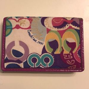 Coach wallet