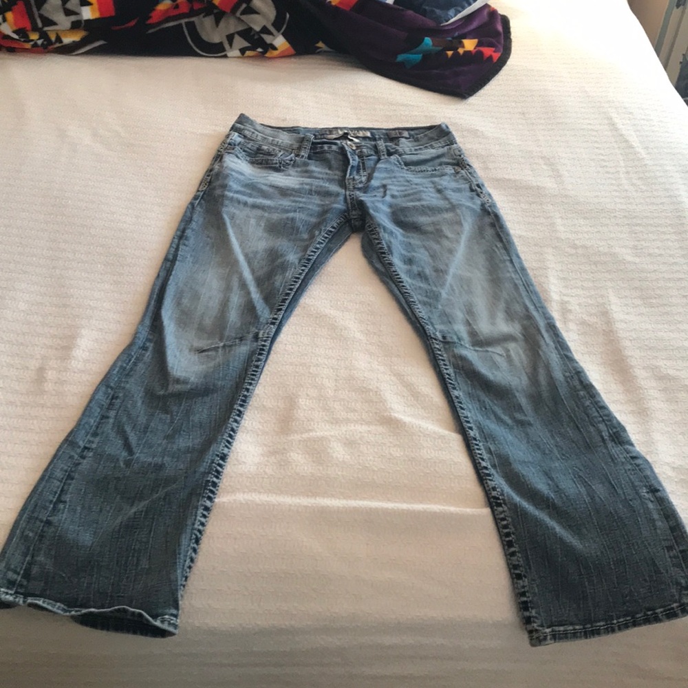 Buckle brand Men’s denim jeans, Aiden line