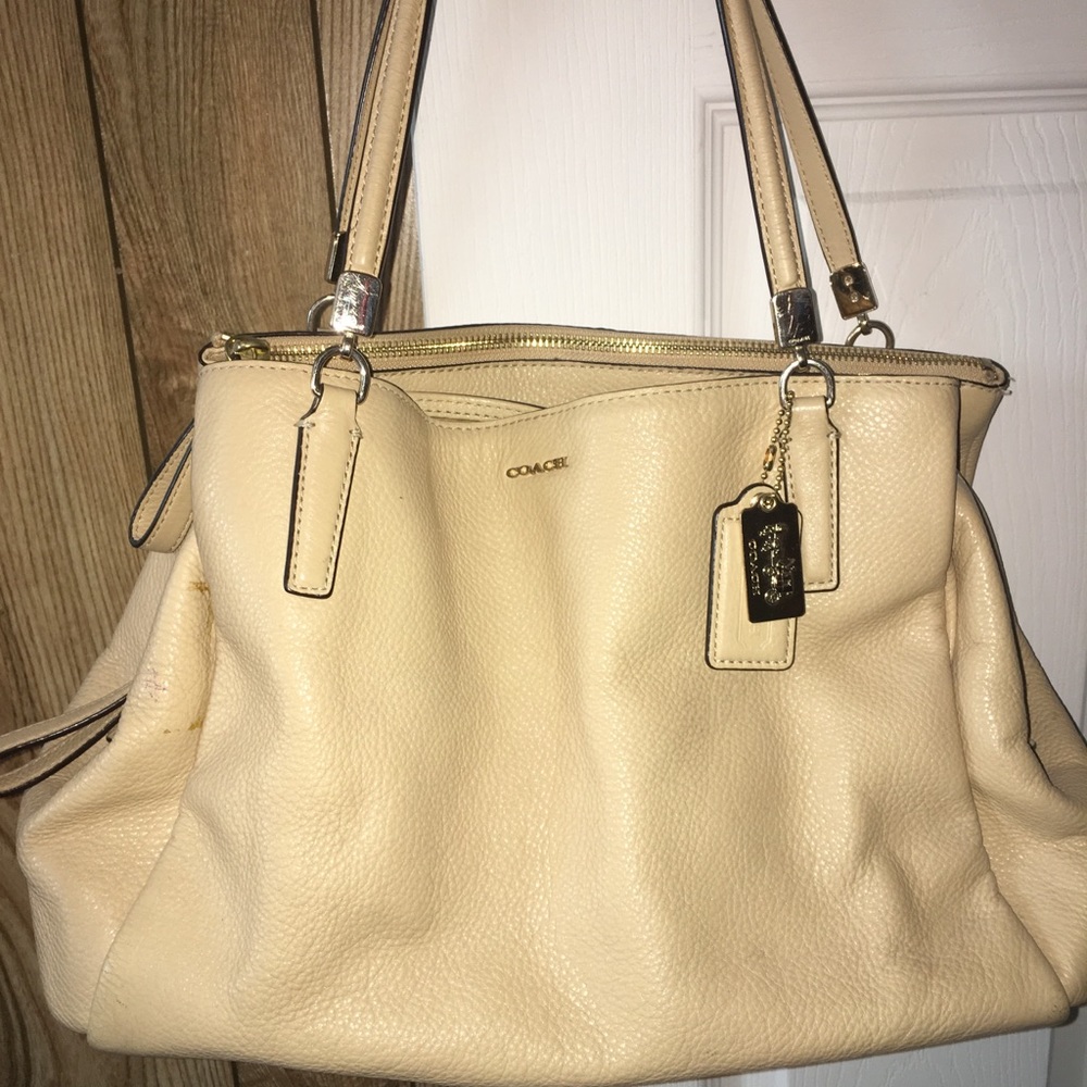 Coach Madison carryall leather