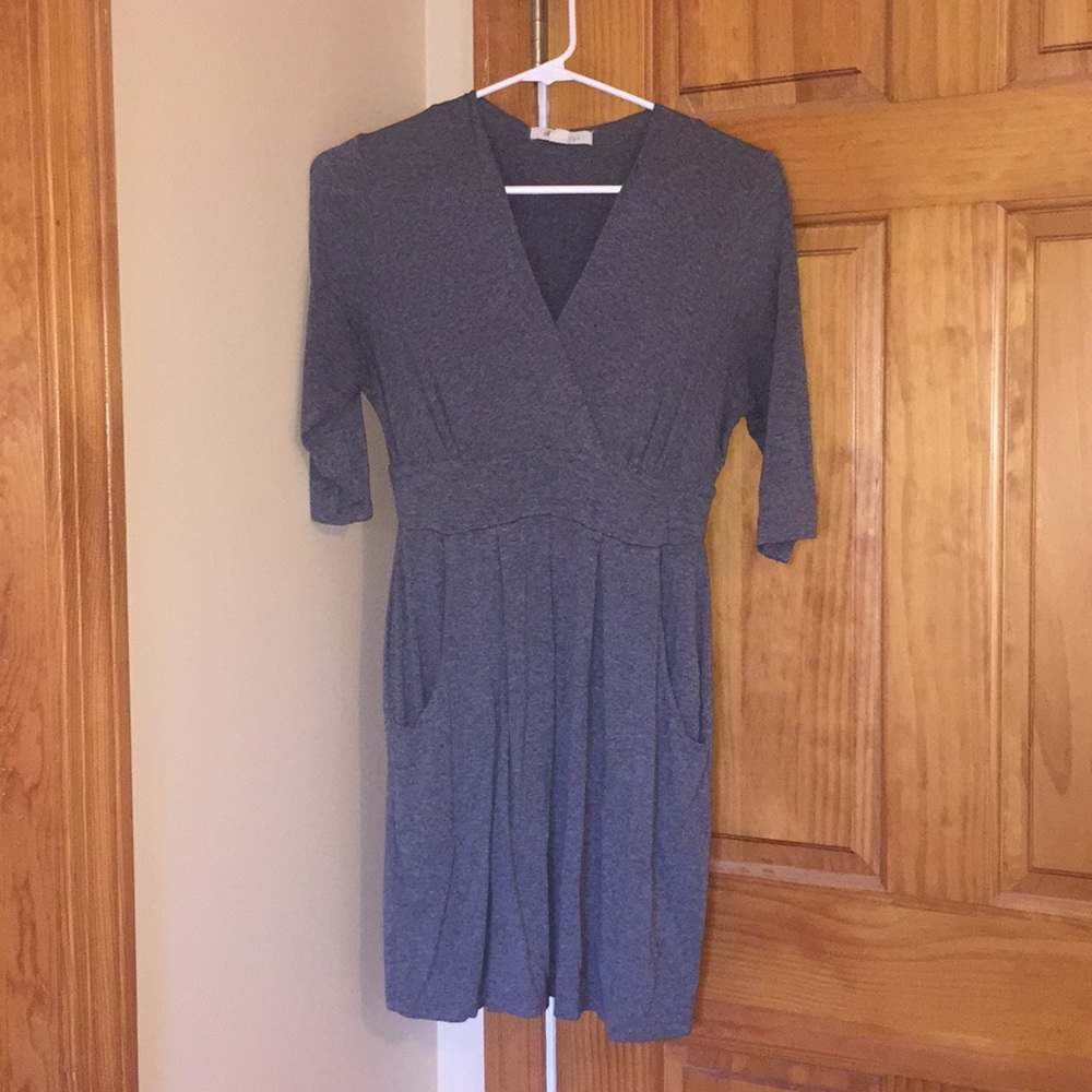 Grey mini dress