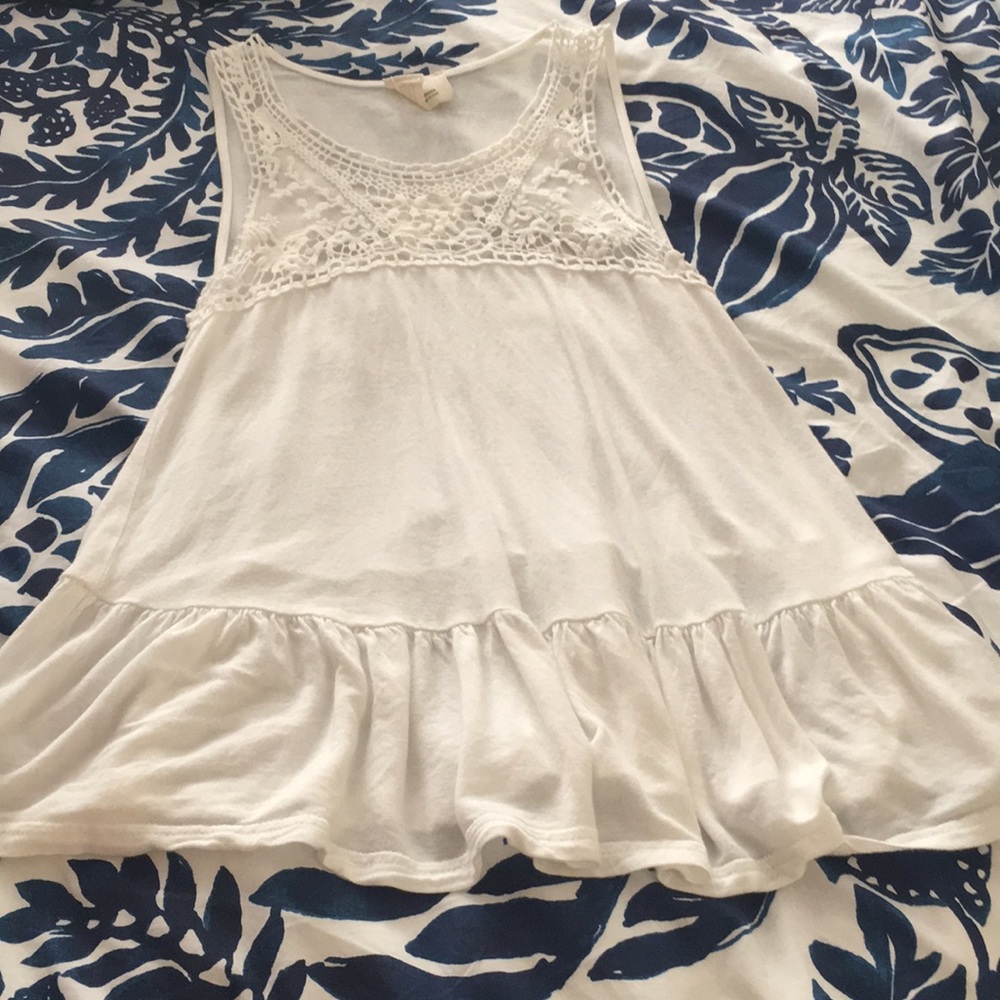 Off white casual top