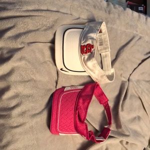 Nike St. Louis cardinals visor, pink izod visor