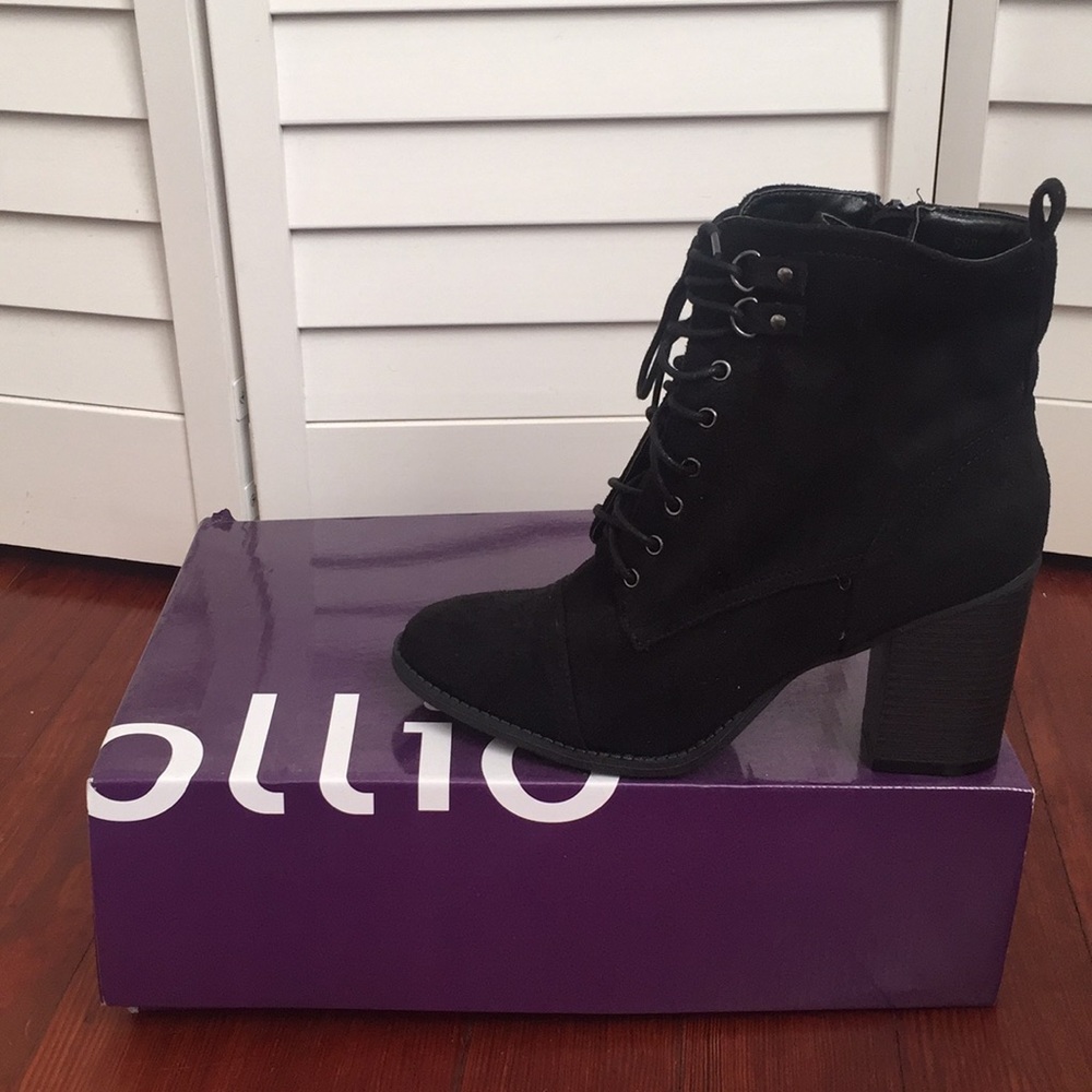 Faux Suede Healed Boots✨