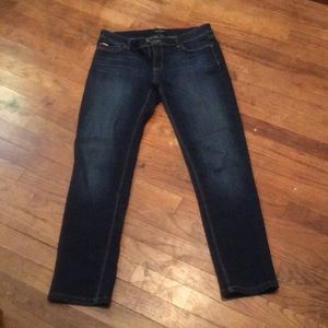 White House Black Market slim ankle jeans size 6R