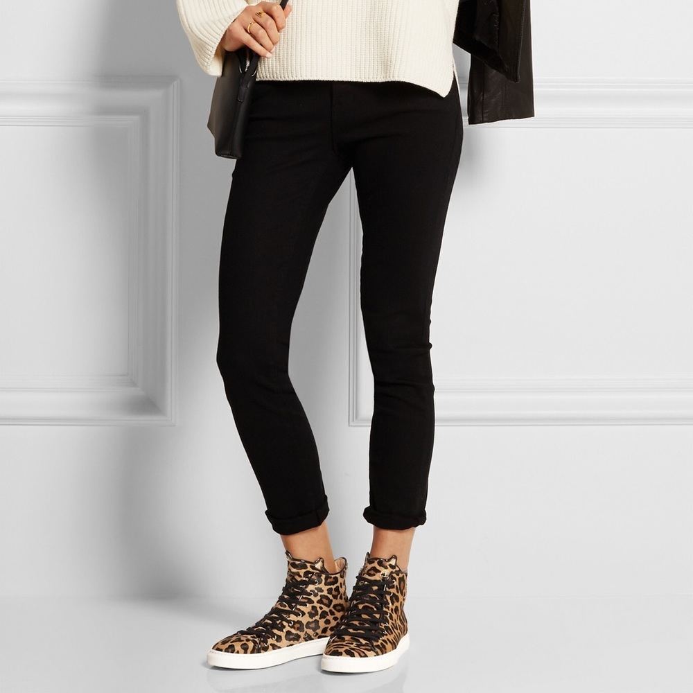 NIB Charlotte Olympia Leopard Hi-Tops - Picture 1 of 8