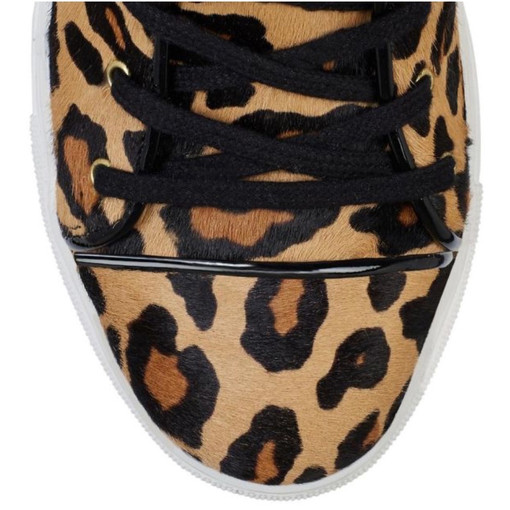 NIB Charlotte Olympia Leopard Hi-Tops - Picture 3 of 8