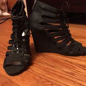 Lace up heels