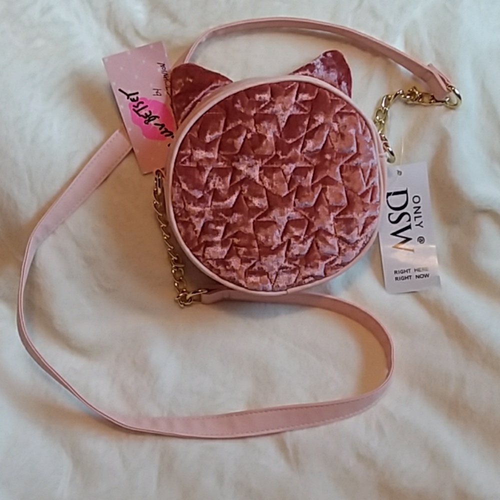 Pink Kitty  Betsey Johnson Purse NWT