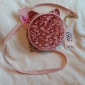 Pink Kitty  Betsey Johnson Purse NWT