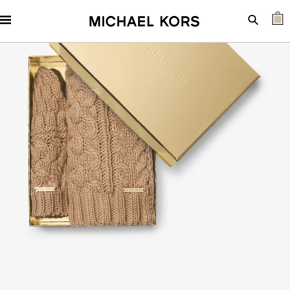 Michael kors cable knit scarf - Picture 2 of 2