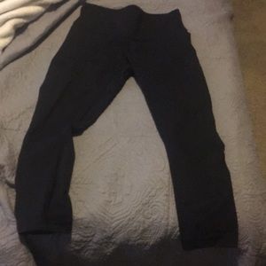 Lululemon Black crops