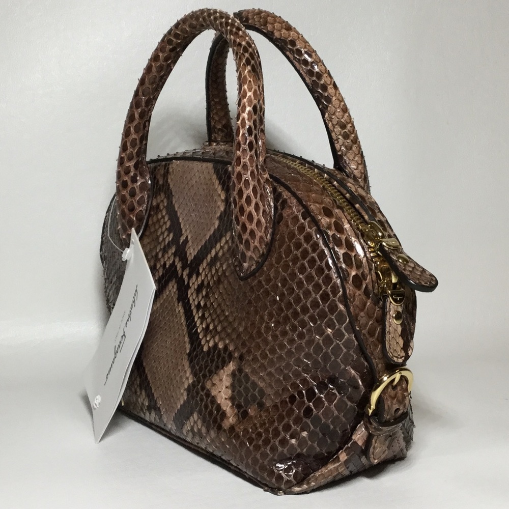 SOLD Salvatore Ferragamo Python Mini Fiamma - Picture 5 of 7