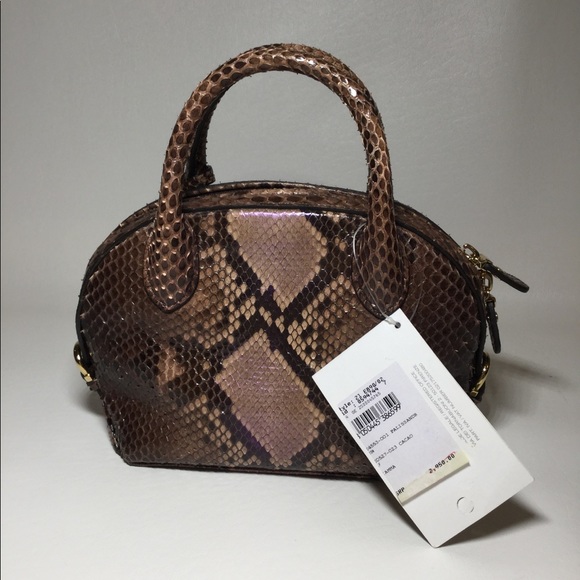 SOLD Salvatore Ferragamo Python Mini Fiamma - Picture 3 of 7