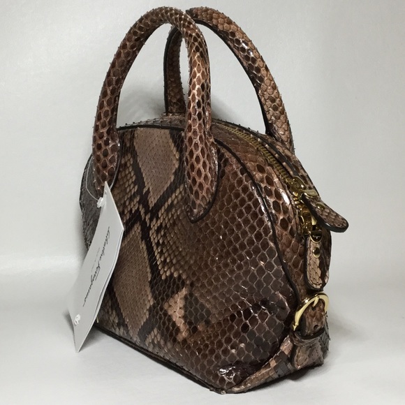 SOLD Salvatore Ferragamo Python Mini Fiamma - Picture 5 of 7