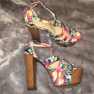 Tropical print platforms