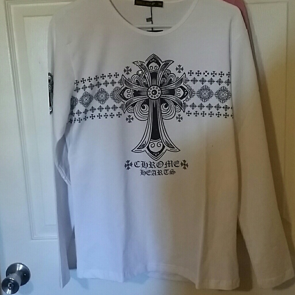 Chrome Hearts replica long sleeve shirt