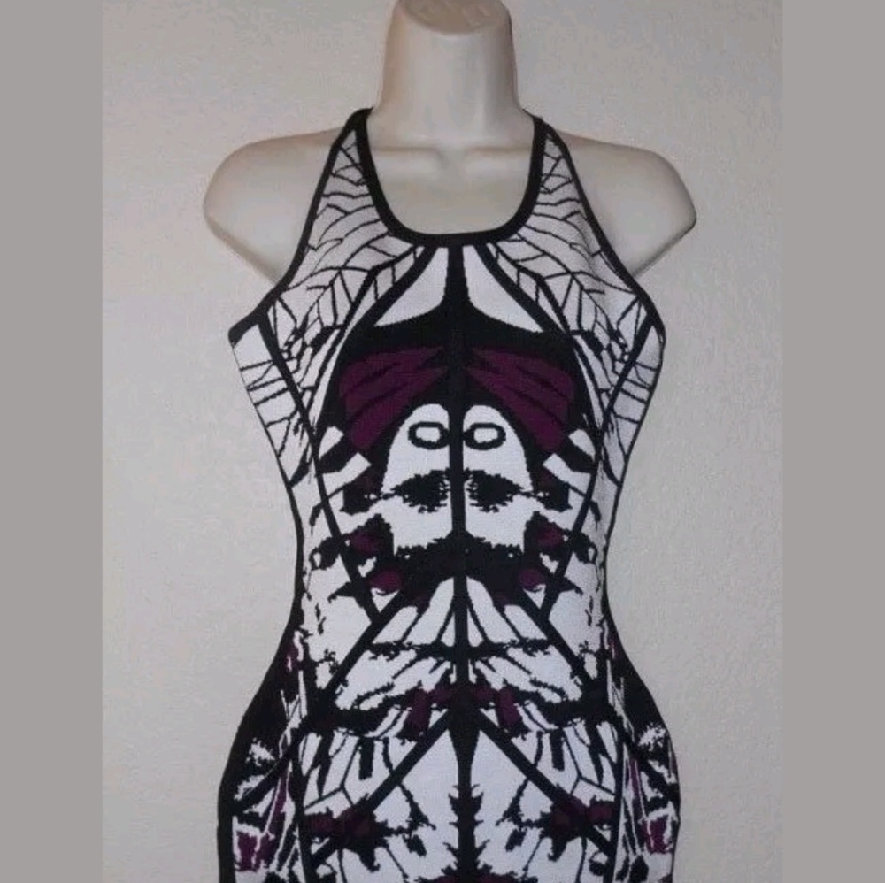 ⬇️$139 NWOT sz L Thick  Bandage Butterfly Dress