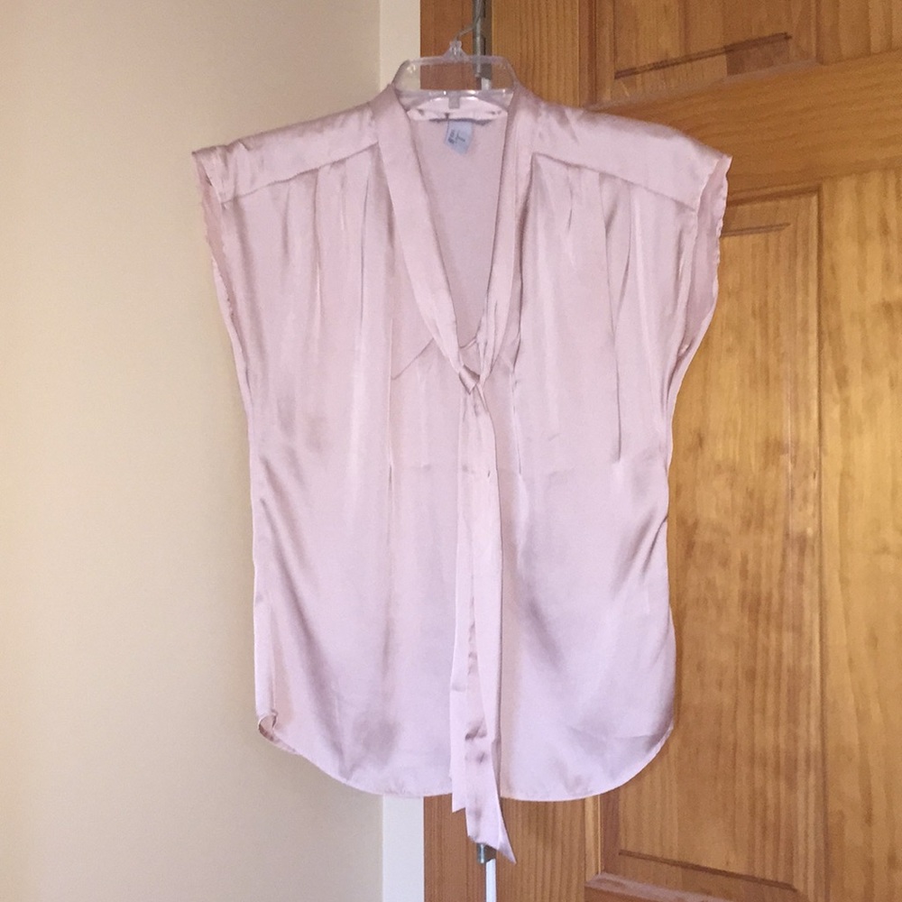 🌷PINK SILK BLOUSE🌷
