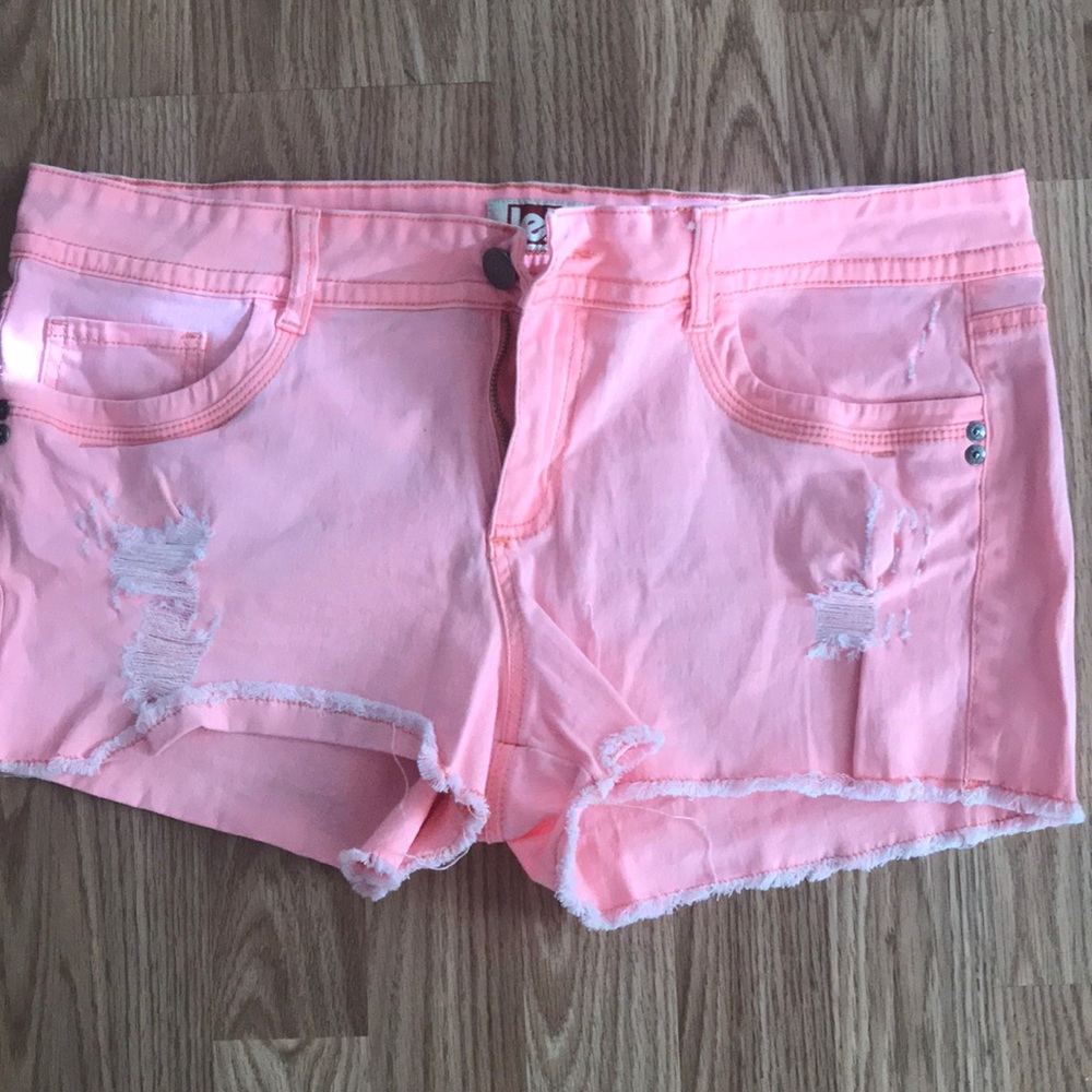 Bright colored shorts