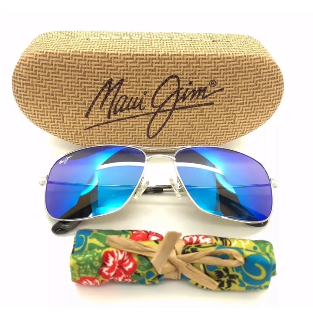 Maui Jim wiki wiki Polarized titanium sunglasses