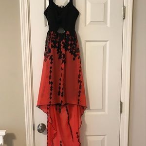 dress size Medium. Short front long back